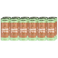 HAKUMA Bio Caffe Latte 12 x 235ml - Premium Caffe Latte auf Hafermilchbasis - in der CartoCan - vegan und glutenfrei von HAKUMA