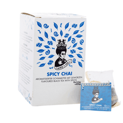 AFRO TEA Spicy Chai Tee - Premium Schwarztee  15 Stück - 15 handgenähte Teebeutel mit Chai Tee von AFRO COFFEE