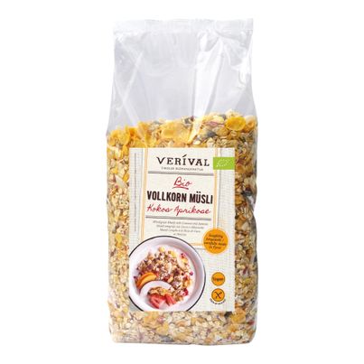 Bio Kokos-Marille Müsli 1400g - 4er Vorteilspack von Verival