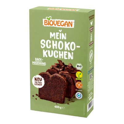 Bio Backmischung Schokokuchen 400g - 6er Vorteilspack von Biovegan
