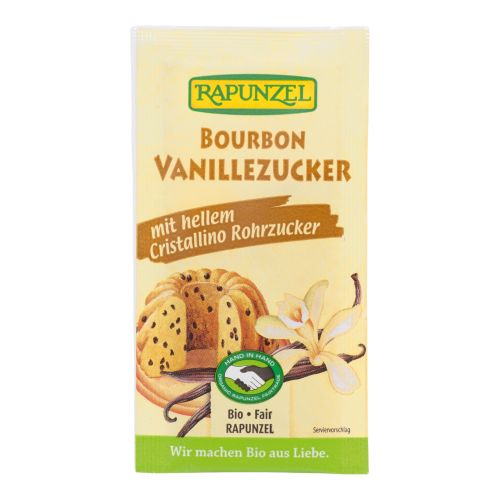 Bio Vanillezucker Bourbon 4x8g  32g - 14er Vorteilspack von Rapunzel Naturkost