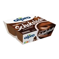 Dark chocolate soy dessert 4x125g from Alpro