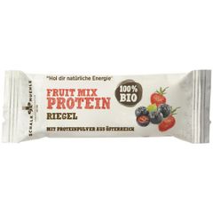Organic protein bar fruit mix 35g - strawberry aronia taste - purely biological ingredients - protein source for in between from Schalk Mühle