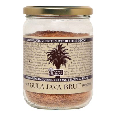 Bio Gula Java Brut 310g - 4er Vorteilspack von Amanprana