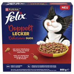 Doppelt Lecker Rind 800g - 5er Vorteilspack von Felix Tiernahrung