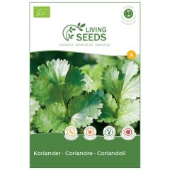 Bio Koriander 6.1g Saatgut von Living Seeds
