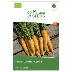 Bio Möhre Jaune du Doubs 6.1g Saatgut von Living Seeds