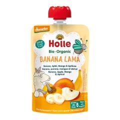 Bio Pouchy Banana Lama 100g - 12er Vorteilspack von Holle