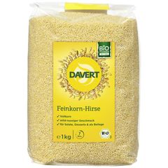 Bio Feinkorn Hirse 1000g - 8er Vorteilspack von Davert