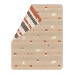 Babydecke Forest Friends 70 x 90 cm - Natur - GRS zertifiziert - von David Fussenegger