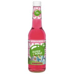 Bio Alpenperle Himbeere 330ml - 12er Vorteilspack von Sommerperle