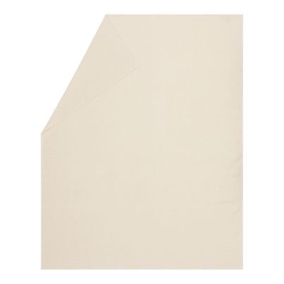 Summer Throw Blanket Graphic Allover Color Cream 140x180cm by David Fussenegger