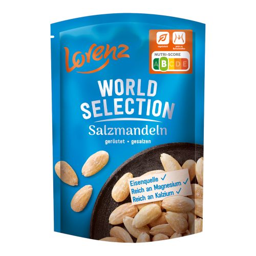 Salzmandeln geröstet&gesalzen 100g von Lorenz