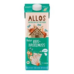 Bio Reis Haselnuss Drink 1000ml - 6er Vorteilspack von Allos