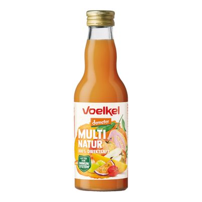 Bio Multi-Natur Saft MW 200ml - 12er Vorteilspack von Voelkel