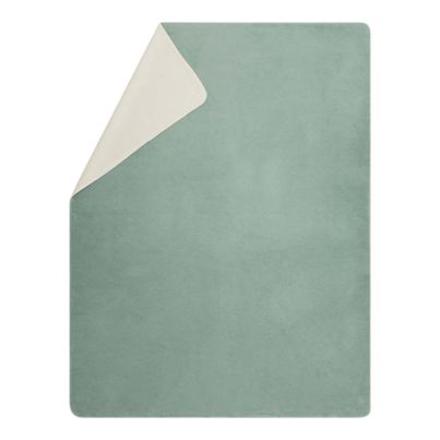 Fluffy Soft Blanket Doubleface Color Lt.Green/Crm 150x200cm by David Fussenegger