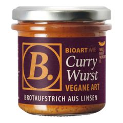 Bio wie Currywurst 140g - 6er Vorteilspack von Bioart