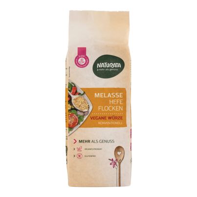 Bio Melasse-Würzhefeflocken Nfbt. 200g - 8er Vorteilspack von Naturata