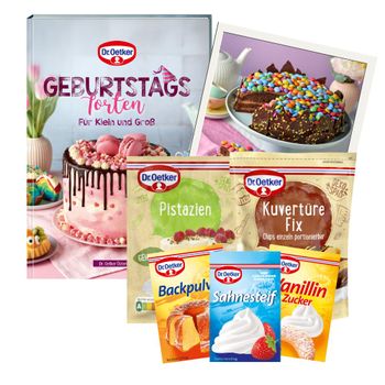 Dr. Oetker Rezept-Set Smarties Torte