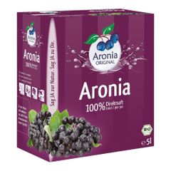 Bio Aroniasaft Direktsaft BiB EW 5000ml von Aronia Original