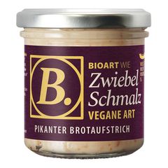 Bio wie Zwiebelschmalz 120g - 6er Vorteilspack von Bioart