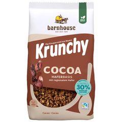 Bio Krunchy Cocoa weniger Zucker 500g - 6er Vorteilspack von Barnhouse