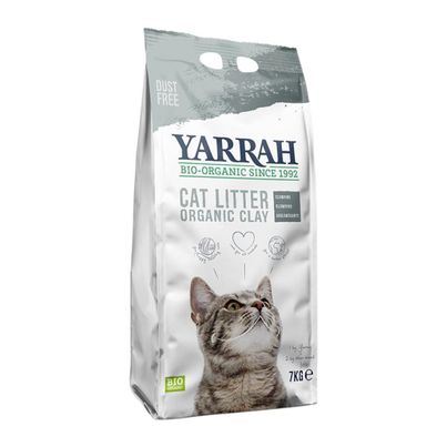 Bio Yarrah Katzenstreu klumpenbildend 7kg - Tierfutter von Yarrah