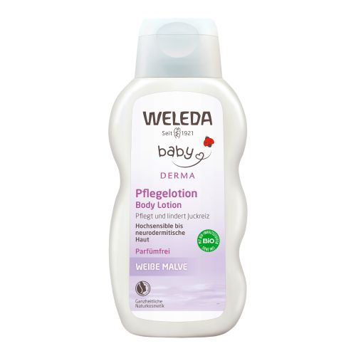 Bio weiße Malve Pflegelotion 200ml von Weleda