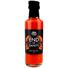 End of Sanity Hot-Sauce 100ml - Schärfegrad 12/12 - Carolina Reaper Chili Sauce - Abgerundet durch Paradeiser und Knoblauch von Fireland Foods