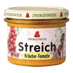 Bio Kräuter-Tomate Streich 180g - 6er Vorteilspack von Zwergenwiese