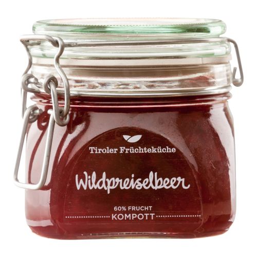 TFK Wildpreiselbeerkompott 550g von Unterweger Konfitüren UWE