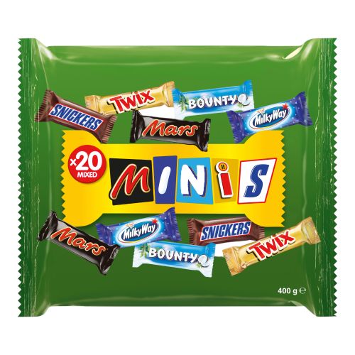 Mixed Minis 400g from Snickers