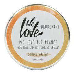 Bio deodoric cream original orange 48g by we love the planet