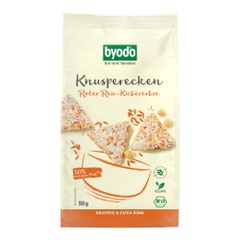 Bio Knusperecken Roter Reis 90g - 12er Vorteilspack von Byodo