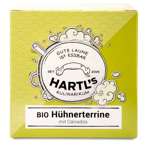 Bio Terrine vom Huhn mit Calvados 100g - Fertiggericht von Hartls Kulinarikum