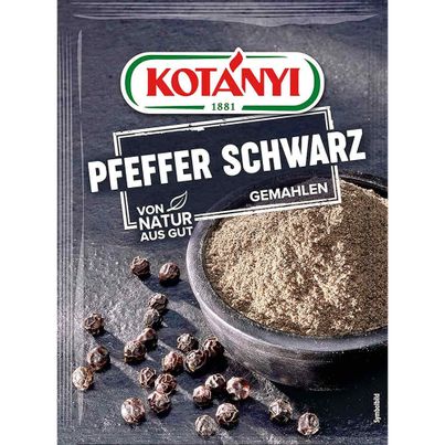 Kotányi Pfeffer schwarz gemahlen 29g