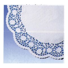 Tortenspitzen weiß rund 30cm 6Stück von Pbs Austria