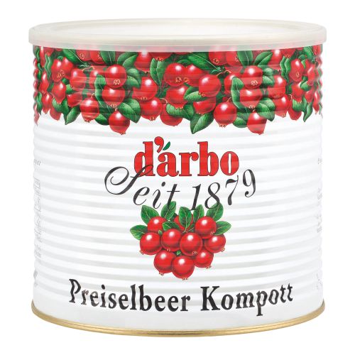 Darbo Lingonberry-compote 2.8 kg can