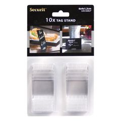 Acryl Ständer für Tags A4-A8 10Stück von Securit