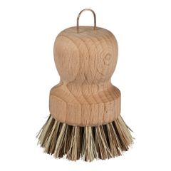 Organic wooden cup brush, firm bristles, 1 piece from Memo