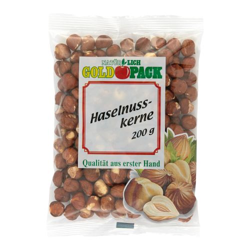 Whole hazelnuts 200g from Goldpack