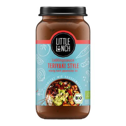 Bio Teriyaki Style 250g - 6er Vorteilspack - Sauce von Little Lunch