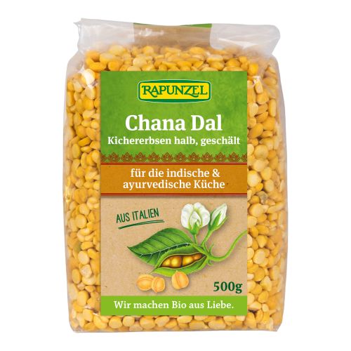 Bio Chana Dal 500g - 6er Vorteilspack von Rapunzel Naturkost