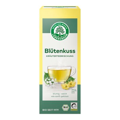 Bio Kräutertee Blütenkuss 20 Beutel 30g von Lebensbaum