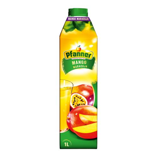 Mango-passion fruit nectar 25% 1000ml from Pfanner