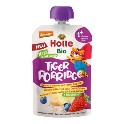 Bio Pouchy Porridge Tiger 110g - 6er Vorteilspack von Holle