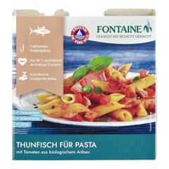 Bio Thunfisch für Pasta Tomate 200g - 8er Vorteilspack von Fontaine
