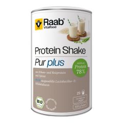 Bio Protein Shake Pur Plus 500g - 4er Vorteilspack von Raab Vitalfood