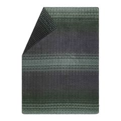 Kuscheldecke Welle Verlauf 150 x 200 cm - Efeu - GRS zertifiziert - von David Fussenegger