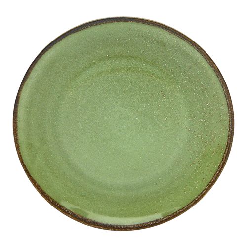 Nature Collection plates green diameter 27cm - value pack of 6 from Creatable